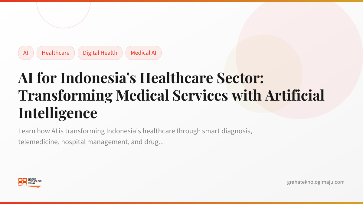 AI for Indonesia's Healthcare Sector: Transforming Medical Services with Artificial Intelligence