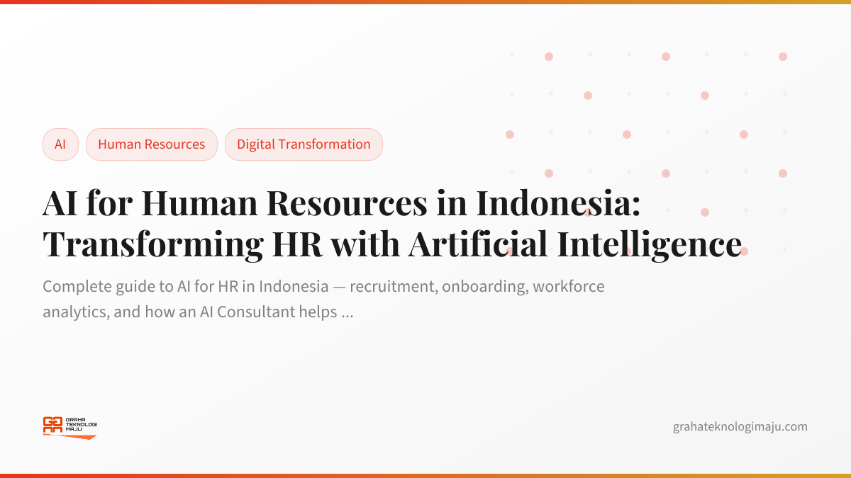 AI for Human Resources in Indonesia: Transforming HR with Artificial Intelligence