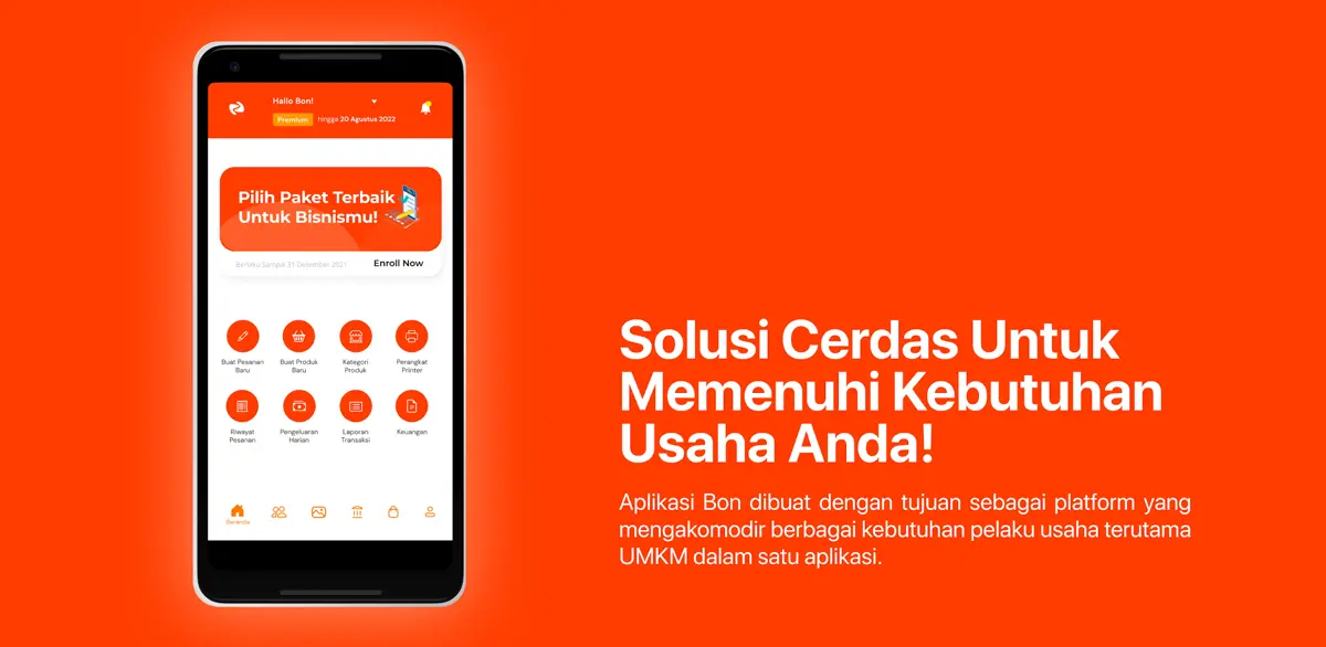 Bon: Aplikasi Keuangan UMKM